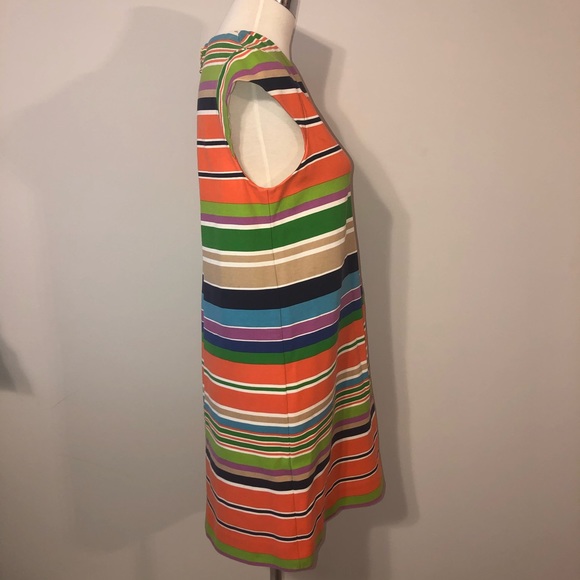 Kate Spade Nico Colorful Striped Shift Dress - Picture 7 of 8